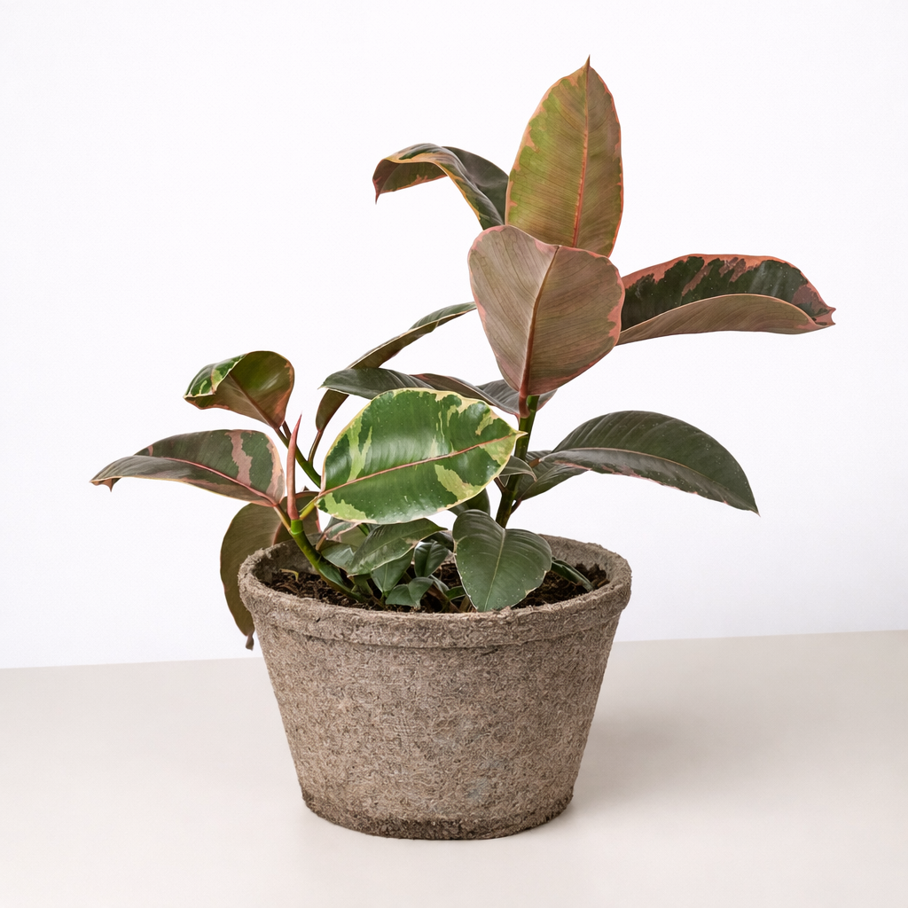 Ficus Elastica 'Ruby Pink'
